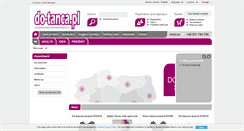 Desktop Screenshot of do-tanca.pl
